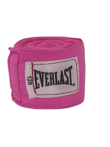 Everlast 120" Boxing Handwraps Pink Training Under Gloves Protection Sparring - Picture 1 of 2