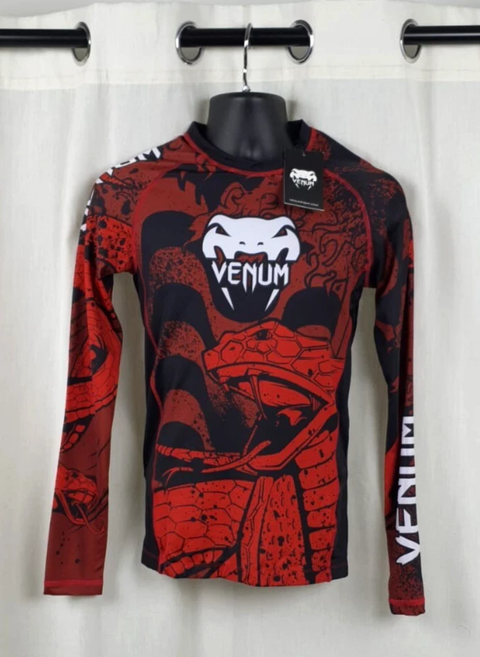 Venum Absolute Crimson Viper Rashguard Manga Larga Talla L CR055 CC 03 Foto 1 de 4