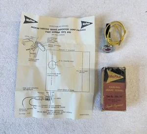 MoPar NOS 1960-62 Dodge Full Size DeSoto Brake Signal Lamp Valiant Lancer GT 61 - Picture 1 of 8