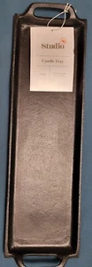 CANDLE TRY BRONZE 17.25" INCH LENGTH × 4.9"INCH WIDTH ( BRONZE METAL ) NEW - Picture 1 of 4