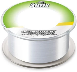 Sufix 680 Castable Invisiline 100% Fluorocarbon line NIP 200Yd Pick lb test DISC - Picture 1 of 14