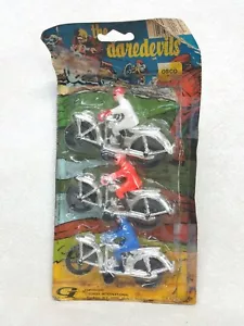 RARE The Dardevils Motorcycle Crew Set Gordy International - Picture 1 of 4