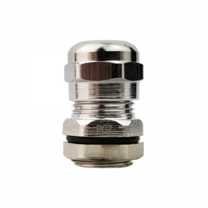 PG7 Kabelverschraubung Messing vernickelt 3-6.2mm IP68 wasserdicht DGN 3084 - Bild 1 von 2