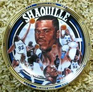 Sports Impressions Shaquille O'Neal Orlando Magic Collector Plate 4.5" Diameter - Imagen 1 de 5