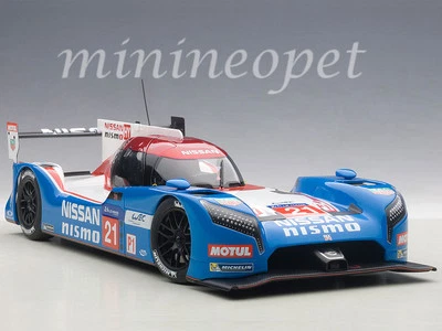AUTOart 81579 NISSAN GT-R LM NISMO LEMANS 2015 1/18 #21 MATSUDA, SHULZHITSKIY - Image 1 of 2