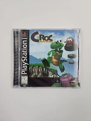 Croc Legend of the Gobbos PS1 PlayStation 1 Complete CIB - Image 1 of 4