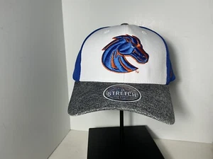 Boise State Broncos Fitted Hat Cap Large Zephyr College Football NWT Stretch - Picture 1 of 5