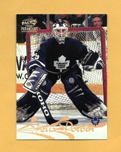 97-98 Pacific Paramount COPPER Card # 183 FELIX POTVIN TORONTO MAPLE LEAFS