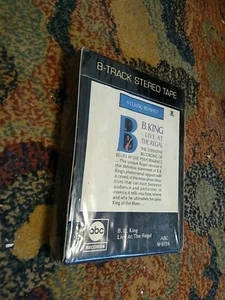 B.B. King- ‘Live At The Regal’ SEALED 8-Track Tape BLUES JAZZ HENDRIX CLAPTON - Picture 1 of 6