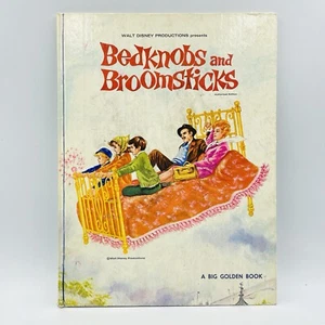 Walt Disney Presents Bedknobs and Broomsticks A Big Golden Book 1971 - Picture 1 of 15