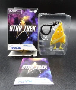 Star Trek Chibi en Movimiento "Cubiertas Inferiores" "Insignia" Bolso Clip Llavero Caja Abierta Nuevo - Imagen 1 de 11