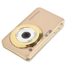(Gold) 48MP Mini Digital Camera 2.7 Inch 8X Optical Zoom Vlogging GHB
