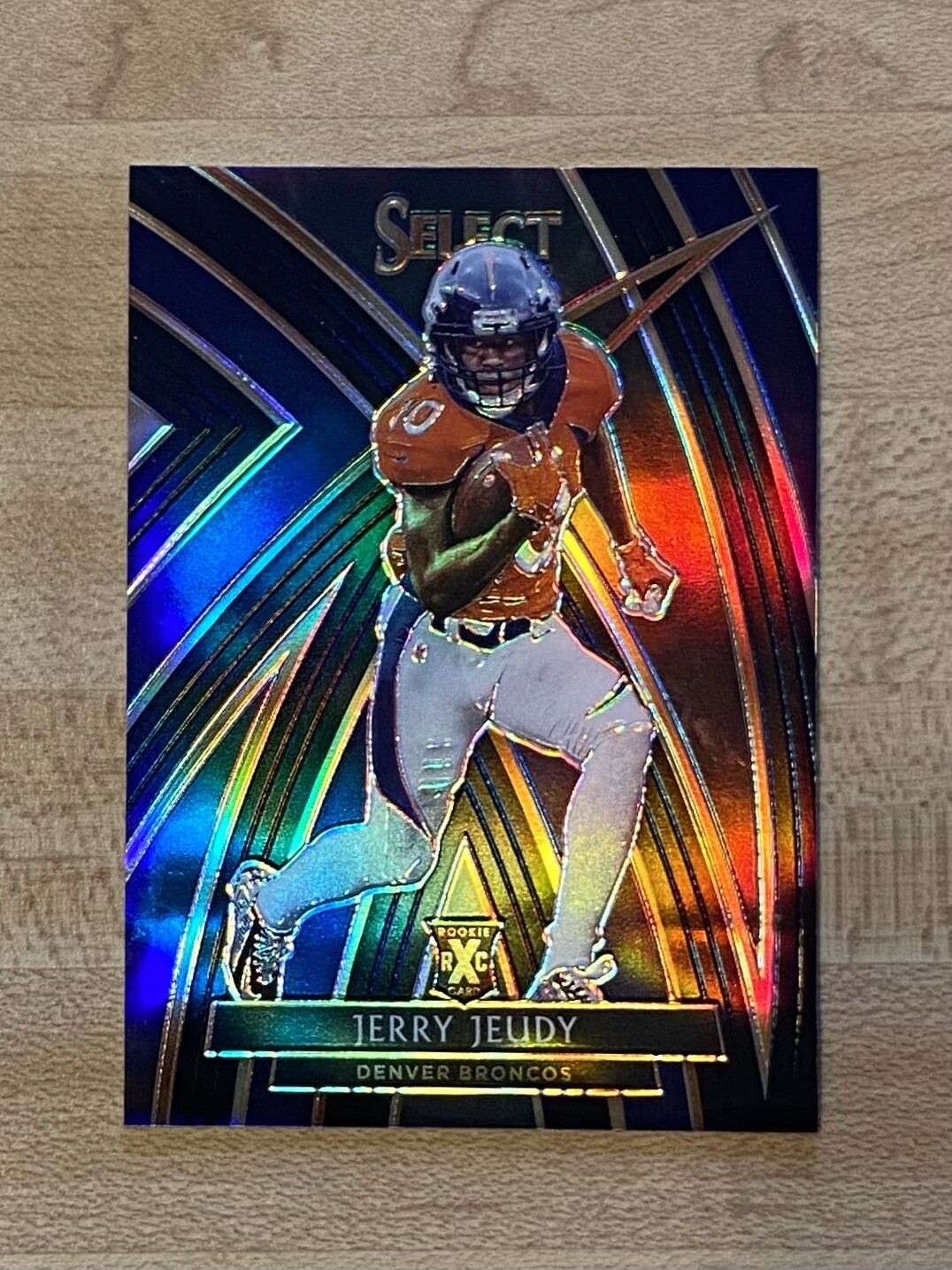 Jerry Jeudy RC One Of One 1/1 Rookie XRC Black Prizm Select #312 2019 2020 🏈