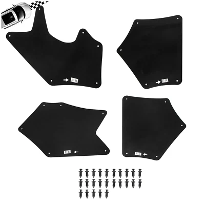 Para Toyota Tundra y Sequoia 2007-2022 2021 Protector contra salpicaduras Guardabarros Forro Delantal Sello Foto 1 de 4