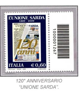 Unione Sarda Código De Barras 1267 - Imagen 1 de 1