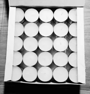 Tea Light Votive Candles 50pcs burn 5 hrs Tealights Wedding - Special Occasions - Picture 1 of 4