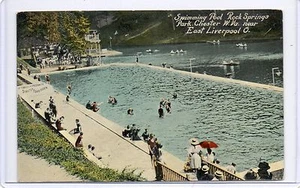 SWIMMING POOL ROCK SPRINGS PARK CHESTER,WV NEAR EAST LIVERPOOL,OH - Foto 1 di 2