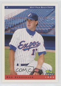 1993 Classic Best West Palm Beach Expos Rod Henderson #9