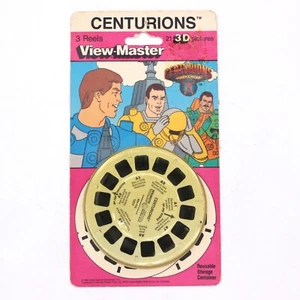 View-Master Centurions Set di 3 Bobine Immagini 3D 1986 1057 21 Immagini E - Foto 1 di 2