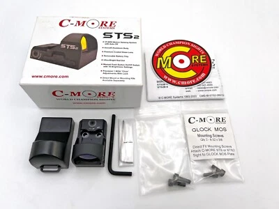 Mini mira micro táctica pequeña C-More Systems STS punto rojo 6 MOA STS2B-6 Foto 1 de 4