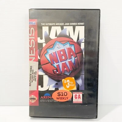 NBA Jam - Sega Genesis - Tested & Working - Free Postage - Image 1 of 4