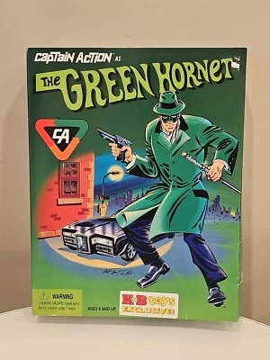 Figuras de acción Captain Action As The Green Hornet exclusivas de KB Toys 1998 Foto 1 de 4
