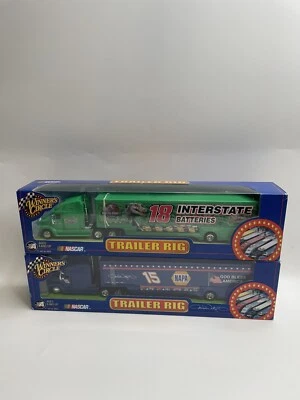 Winner's Circle Nascar #15 and #18 Trailer Rig 1:64 scale New Lot Of 2 - Image 1 of 4