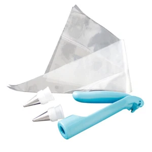 6 Pcs Cake Decorating Pen Tool Kit Multifunction Icing Piping Tips Nozzles Bags - Picture 1 of 12