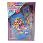 Lisa Frank Limited Edition Collector's Set Stationery Puzzle Stickers Pencil NEW