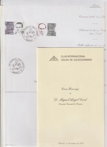 España Socumento Filatelico Club Colon Tema Europa año 1091 (GH-948) - Picture 1 of 1