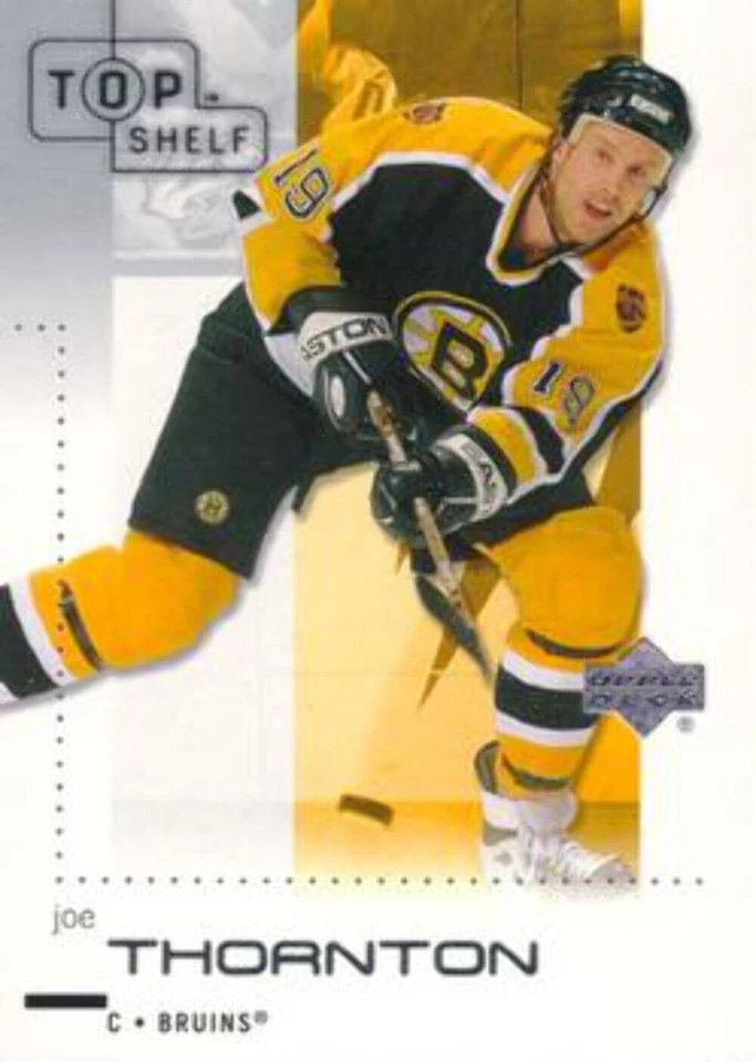 #6 Joe Thornton - Boston Bruins - 2002-03 Upper Deck Top Shelf Hockey - Image 1 of 1