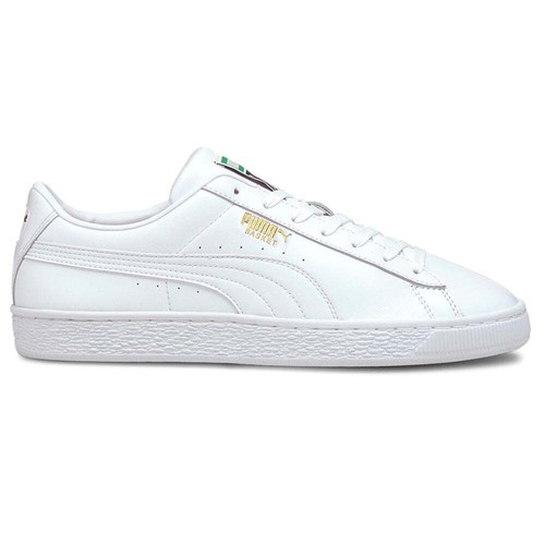 Scarpe casual Puma Basket Classic Xxi stringate uomo bianche sneakers 37492301