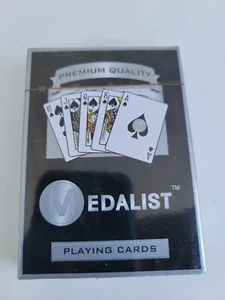 Medalists Premium Quality Silver Playing Cards Deck - NEW SEALED - Picture 1 of 6