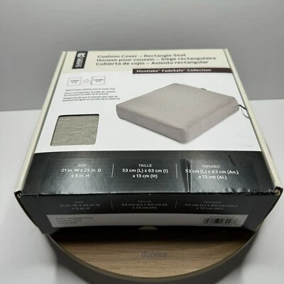 Accesorios Clásicos Montlake FadeSafe Funda Cojín Asiento Rectangular 21"L X 25"W H Foto 1 de 4
