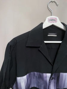 Vintage C&A Shirt Button-Down Cuban Italian Goodfellas Sopranos Style - Picture 1 of 4