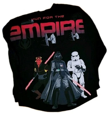 Camiseta deportiva rara Star Wars Disney Parks Run for the Empire runDisney Spirit adulto XS Foto 1 de 4