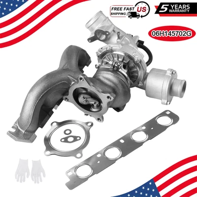 Upgrade Turbo 06H145702 For 2009-2017 AUDI A4 A5 A6 Quattro Q5 allroad VW 2.0T - Image 1 of 4