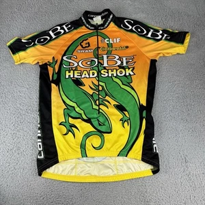 VTG Cannondale Jersey Men’s Lg Sobe HeadShok Bike 3/4 Zip Cane Creek USA Shirt - Picture 1 of 13