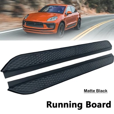 Escalón lateral apto para Porsche Macan 2014-2024 barra Nerf escalón lateral Foto 1 de 4