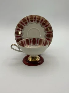 Vintage Bavaria Germany Porcelain Tea Cup & Saucer - Picture 1 of 4