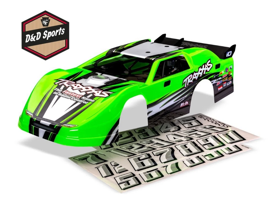 Traxxas 10423-GRN - Cuerpo verde modelo tardío Slash (ensamblado) Foto 1 de 1