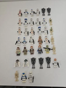 39 LEGO MINI FIGURES JOB LOT BUNDLE STAR WARS CLONES,JEDI AND MORE - Picture 1 of 16