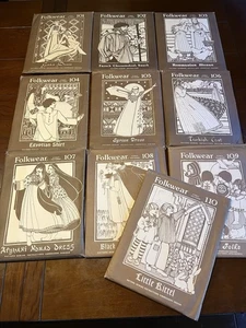 Vintage Folkwear Ethnic Patterns 101-110 Uncut Lot Of 10 - Picture 1 of 7