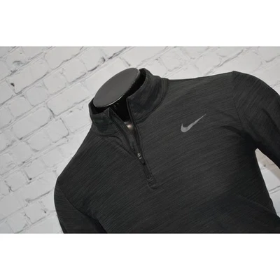 Nike Running Golf Pullover Shirt 1/4 ZIP Men Size Small Dri-Fit Performance Gray - Image 1 of 4