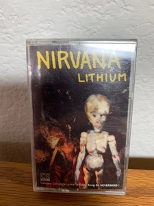 Nirvana Lithium Cassette Tape Single Been A Son Live 1992 Grunge Rock (Tested) - Picture 1 of 10