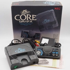 NEC PC Engine CORE GRAFX Console system PI-TG3 Boxed Tested Working NTSC-J PCE