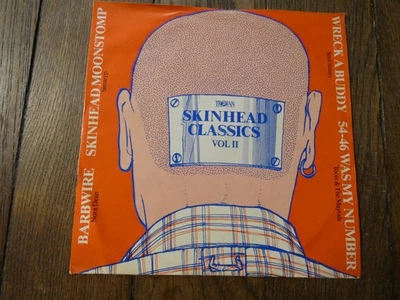 SKINHEAD CLASSICS - VOL II  - 7" SINGLE - VG/VG++ - Image 1 of 4
