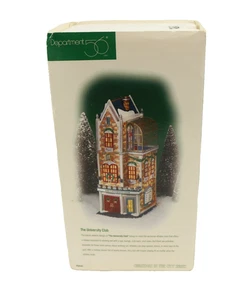 Vintage Department 56 The University Club #58945 - Picture 1 of 8
