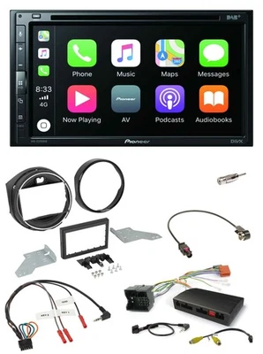 Pioneer DVD 2DIN Lenkrad DAB Bluetooth USB Autoradio für BMW Mini F55/F56 2013-2 - Bild 1 von 4
