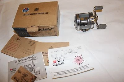 ABU AMBASSADEUR  5600 AB -IM OVP-MADE IN  SWEDEN -Nr-524 - Bild 1 von 4